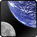 Earth and Moon icon
